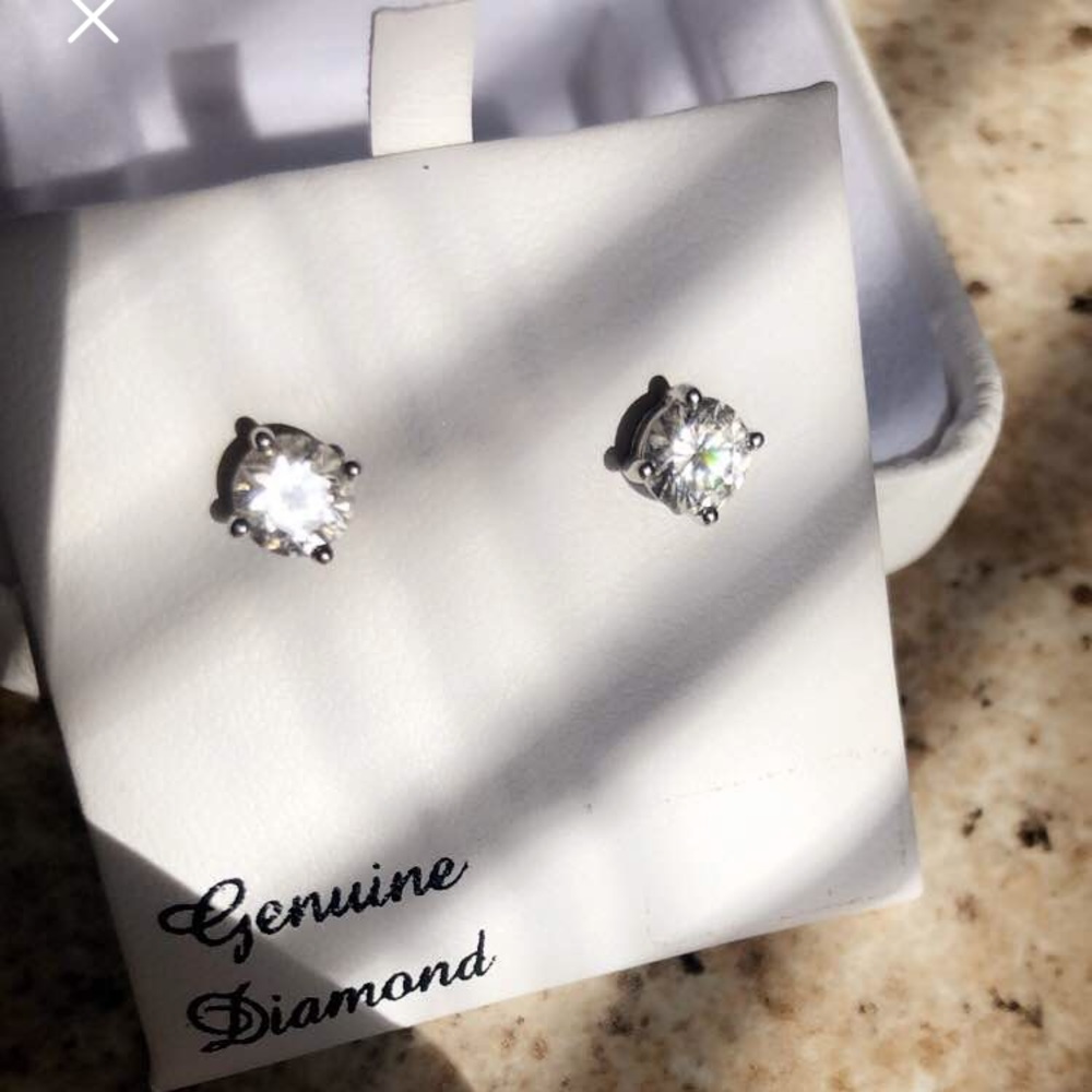 CC Diamond Earrings